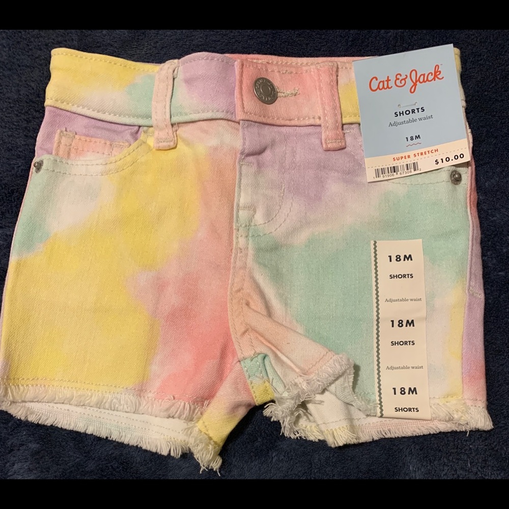 Colorful girl shorts